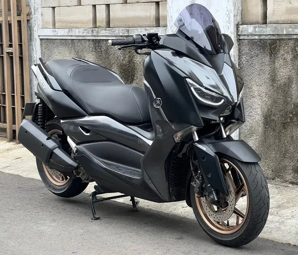 Yamaha Xmax ABS Low KM 2022 mulus modif turing hitam dof black x max