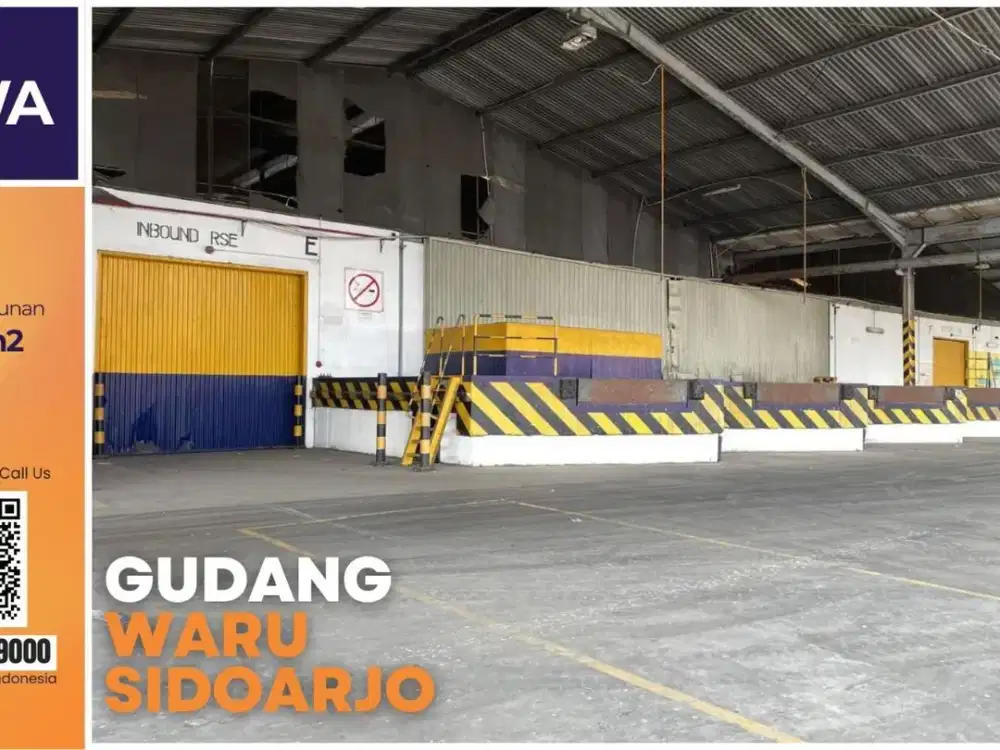 Gudang Industrial Waru Sidoarjo 2.300m²