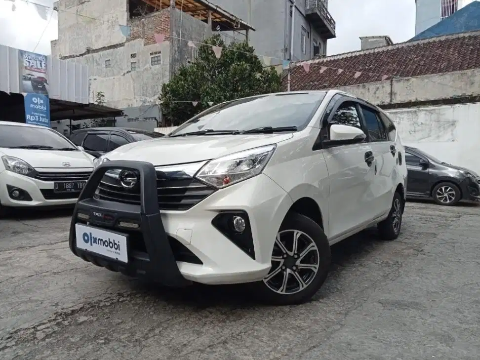 DP MURAH Daihatsu Sigra 1.2 R Bensin-AT 2021 Putih CWIAB