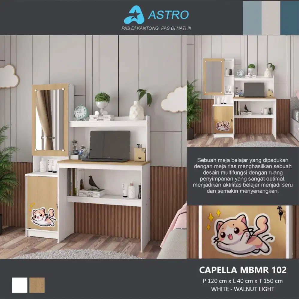 Meja Belajar Anak Minimalis