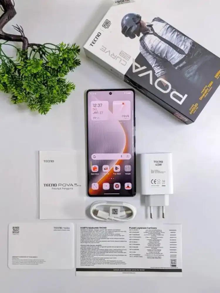 Tecno Pova Curve 5G 8/256 GB Garansi Resmi