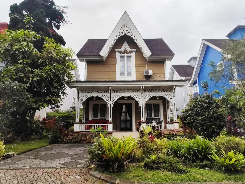 Villa Type Nottingham 2 Lantai Siap Huni di Kota Bunga Cipanas