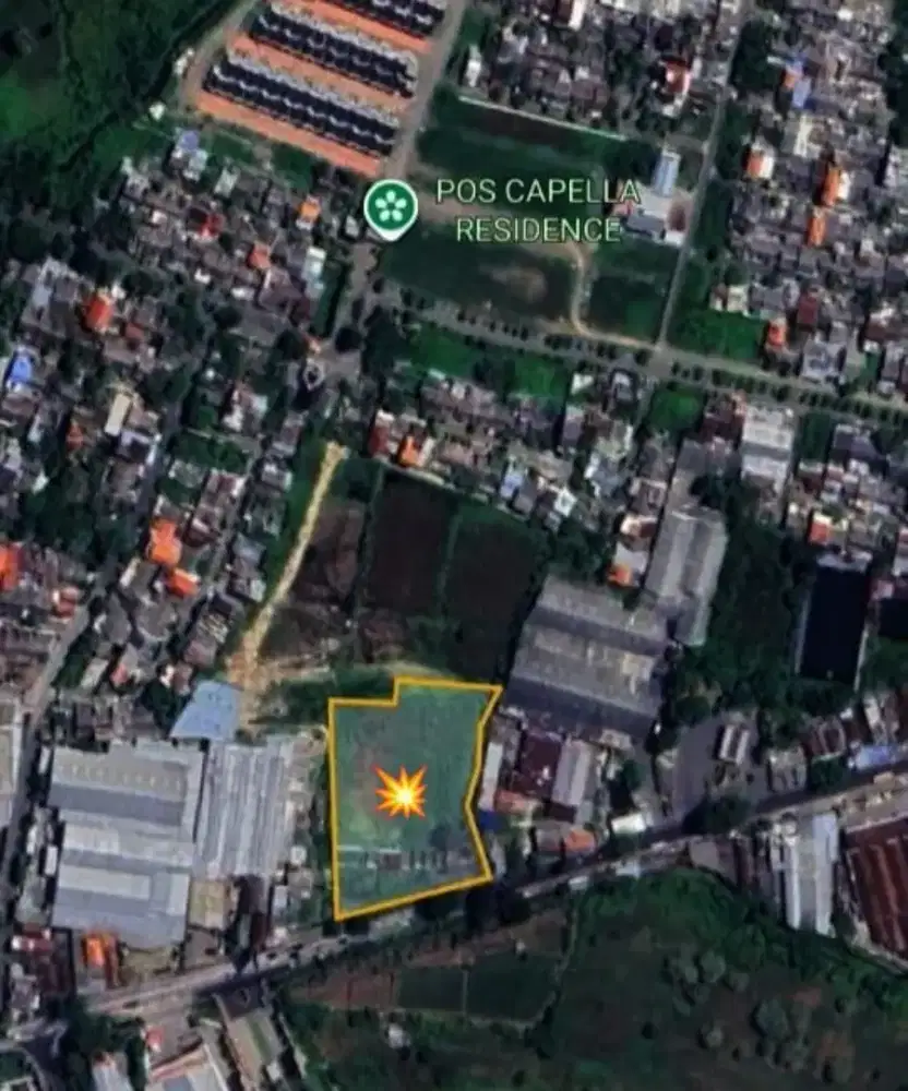 Dijual Tanah Komersial Industri Raya Kepatihan Gresik Nol Jalan Raya