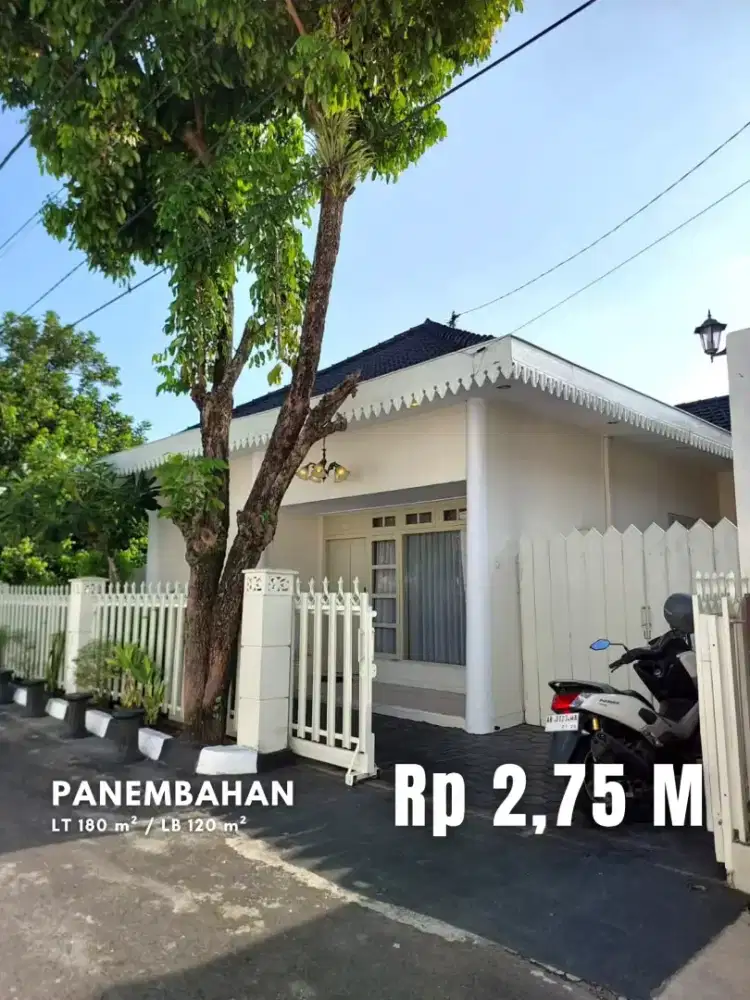 Dijual Rumah Klasik di Panembahan Kraton Kota Yogyakarta