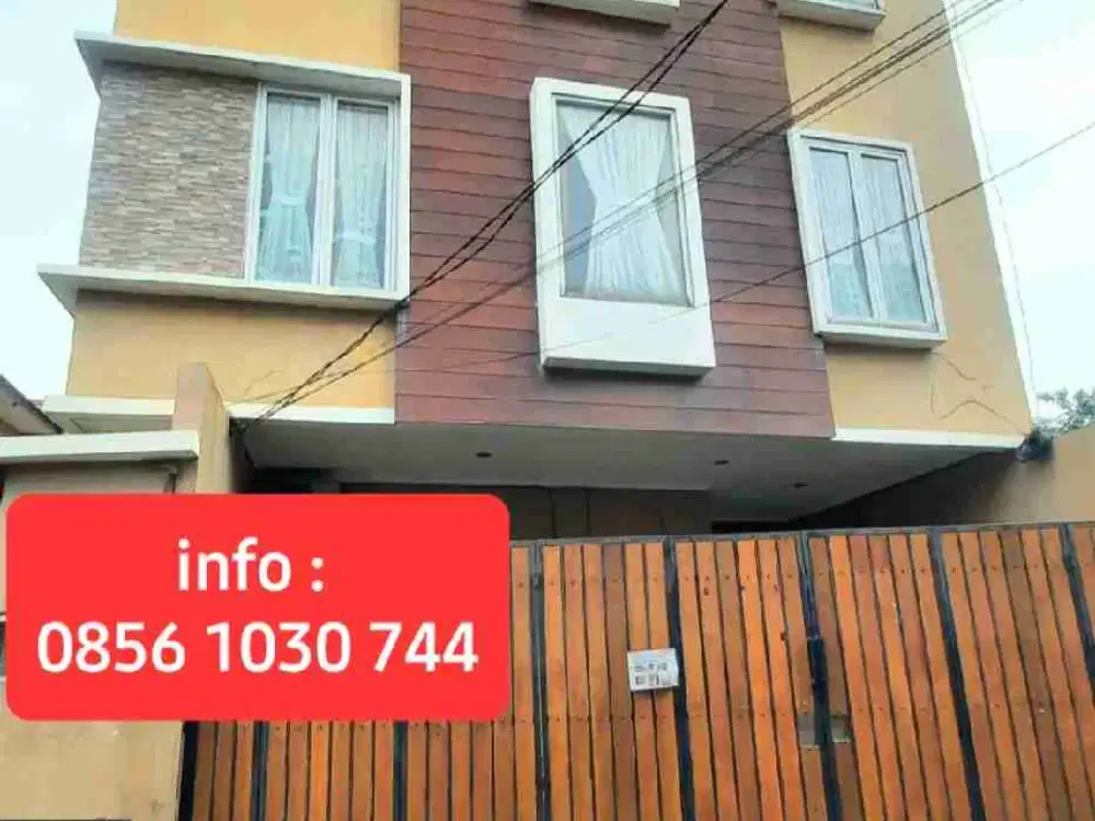 Rumah apartmen siaga Pejaten Pasar minggu 3 kmr furnis 62jt/thn