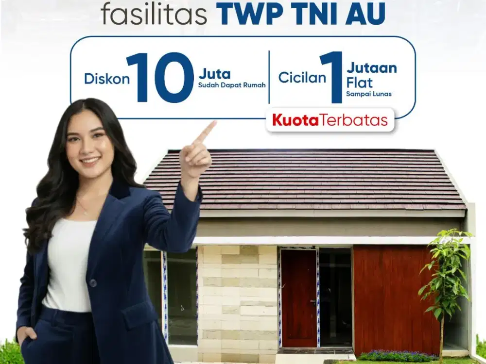 PROMO POTONGAN HARGA 10 JUTA RUMAH TWP AU MADIUN