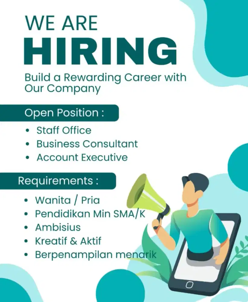 Lowongan Staff Office