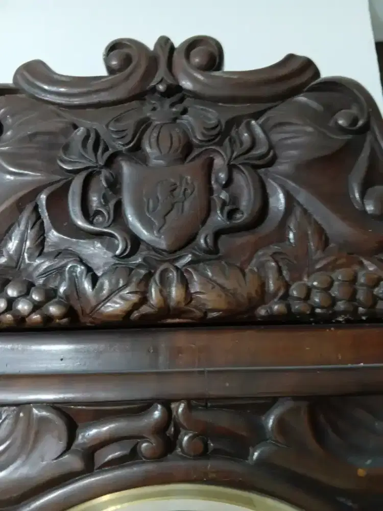 Jam besar lemari ,limited edition,kayu mahoni solid