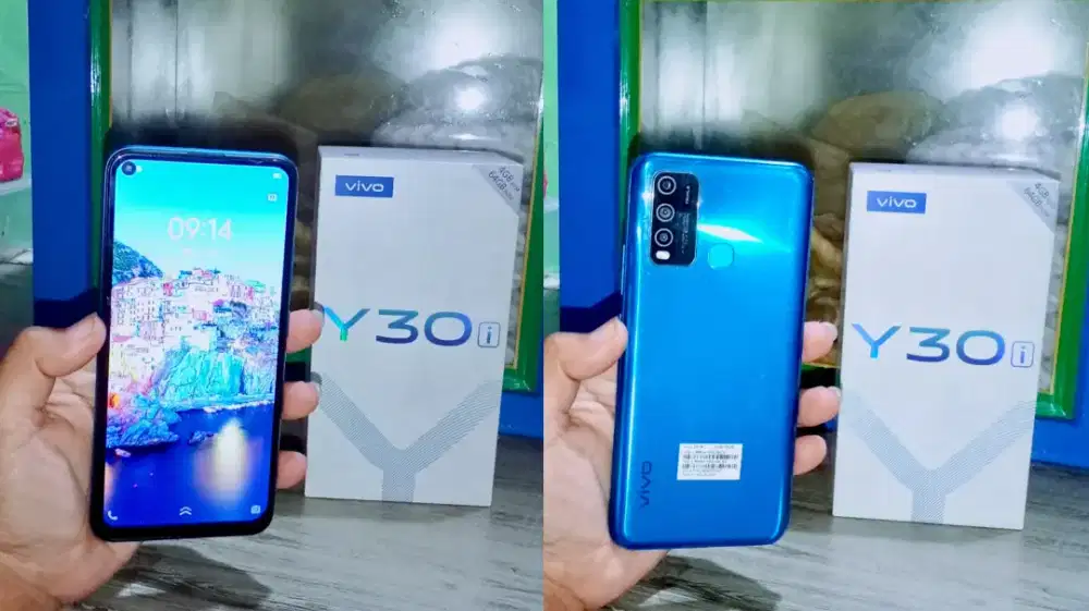 Vivo y30i ram 4+1/64 Lengkap Ori Nomines