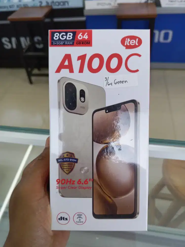 Itel A100C 3/64 4/64 GB Garansi Resmi