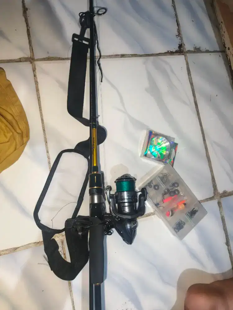 pancingan 1 set siap pakai