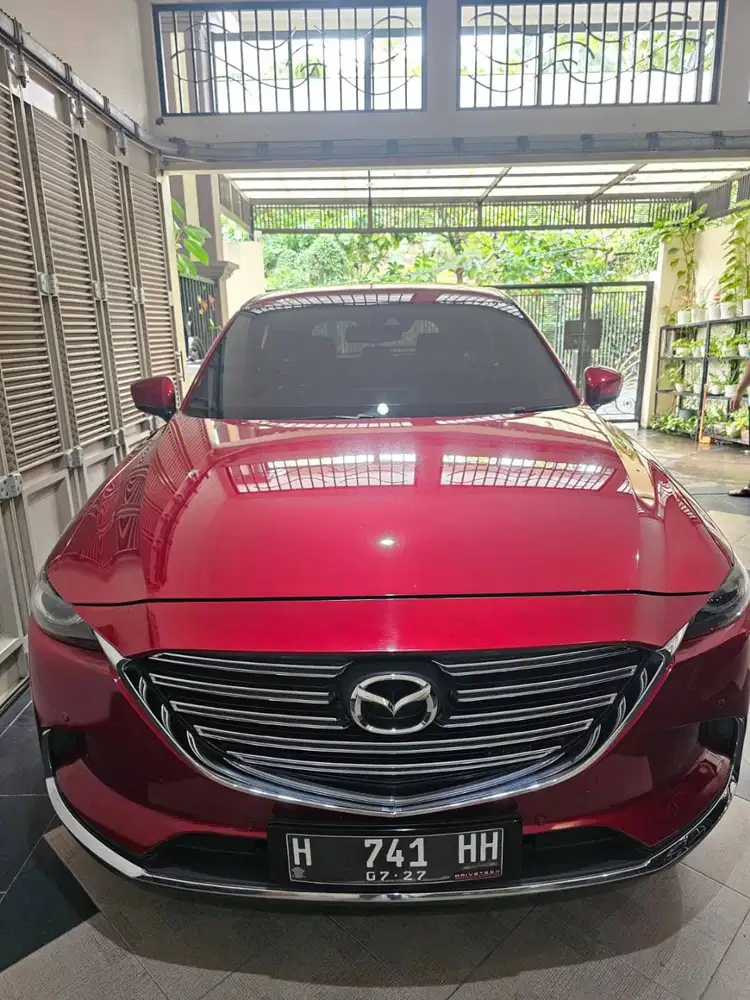 DIJUAL!!! MAZDA CX-9 SKYACTIV 2.5 A/T WARNA MERAH METALIK TH 2018
