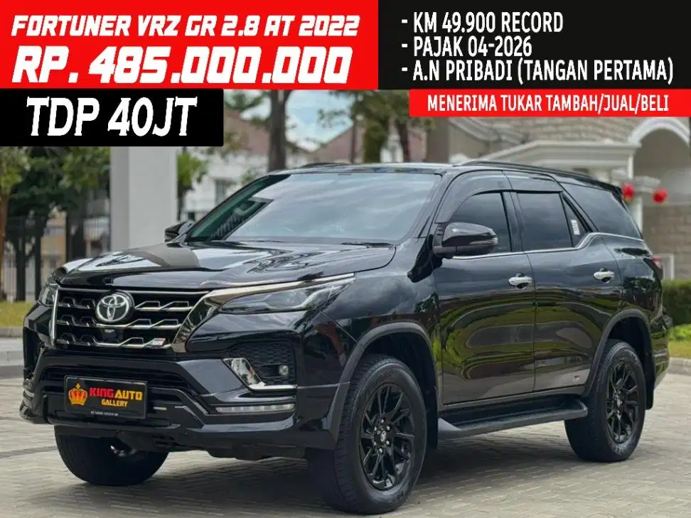 FORTUNER GR SPORT 2.8 DIESEL NIK 2022