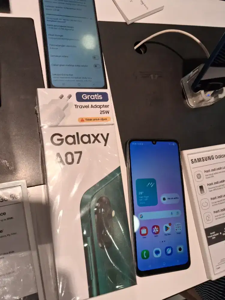 Samsung Galaxy A07 6+6/128 GB Free Travel Adapter
