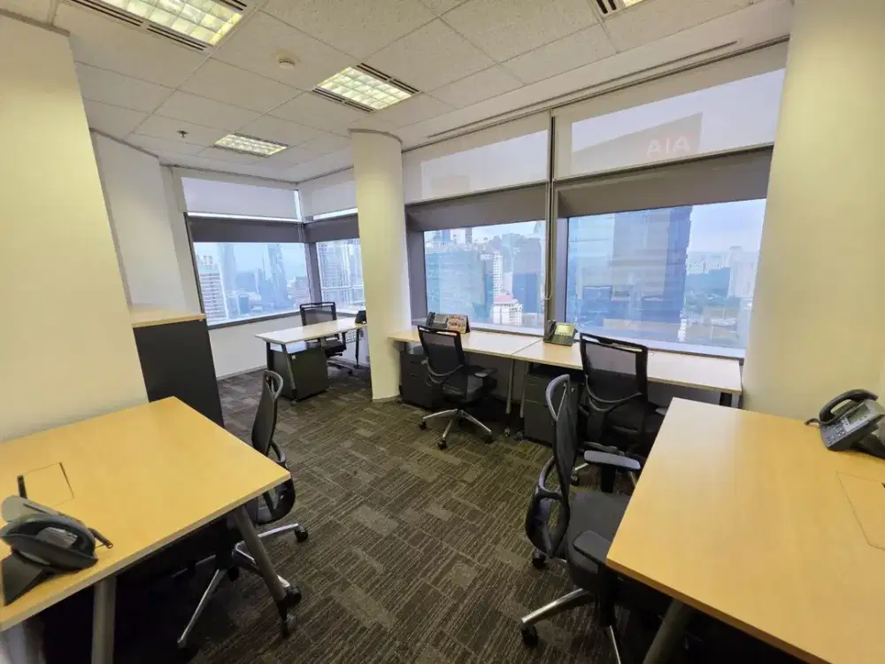 Kantor Sewa Area Sudirman Di Sampoerna Strategic 6 Pax Dekat MRT