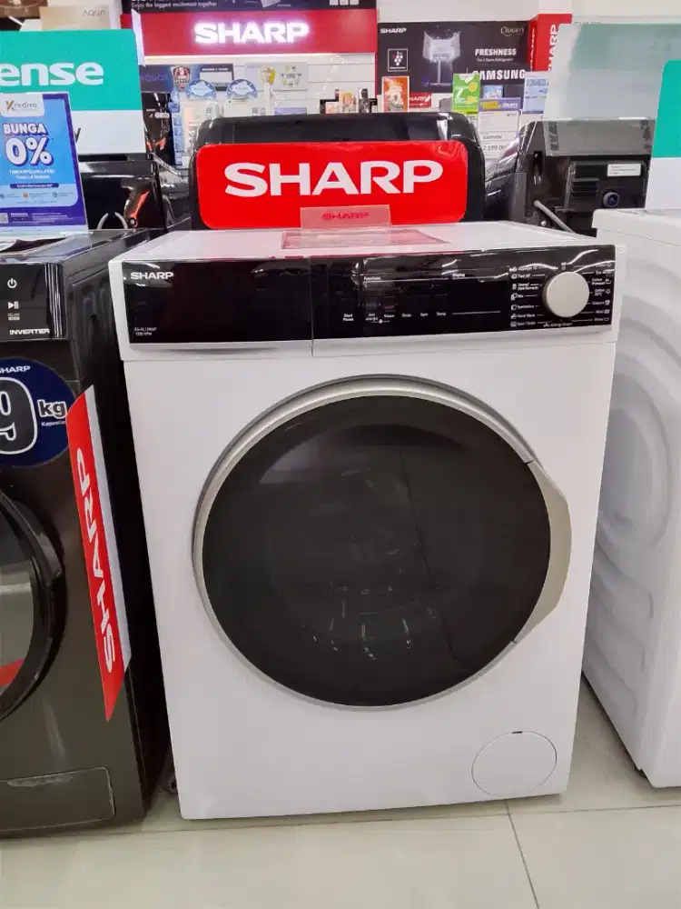 SHARP WM FRONT LOADING 9KG