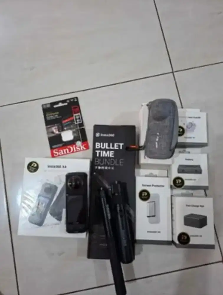 Insta 360 x4 full set