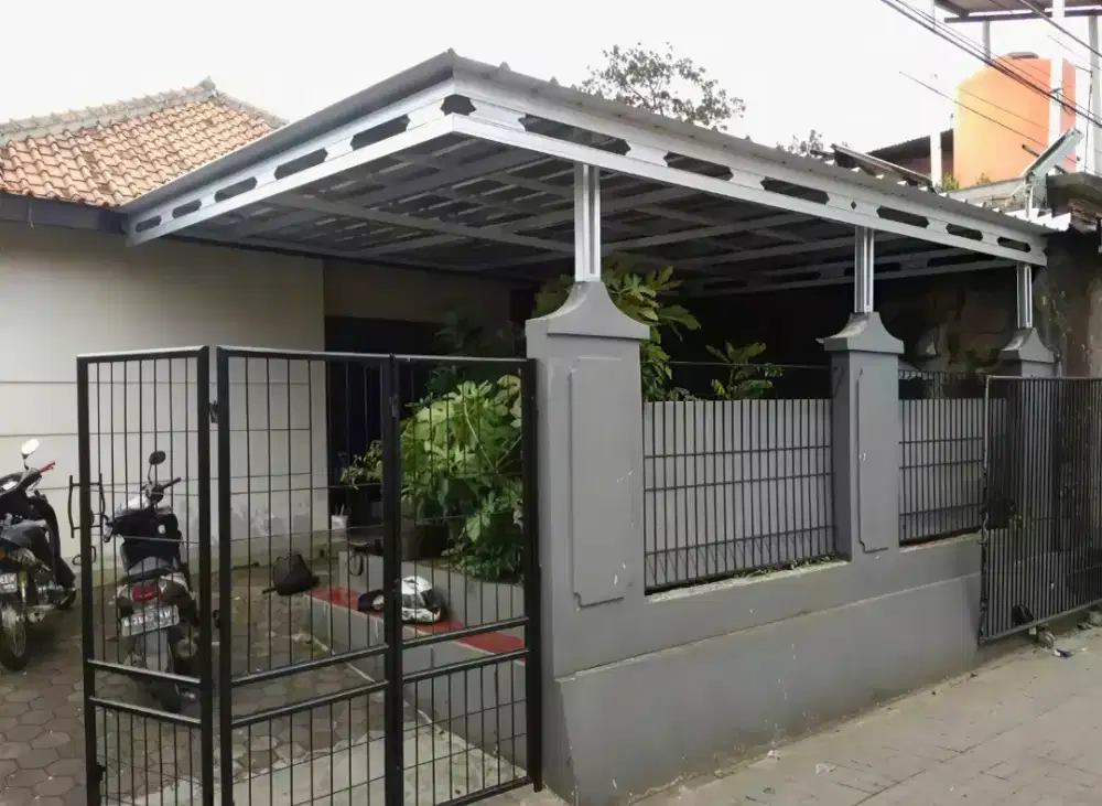 Pasang baja ringan atap spandek