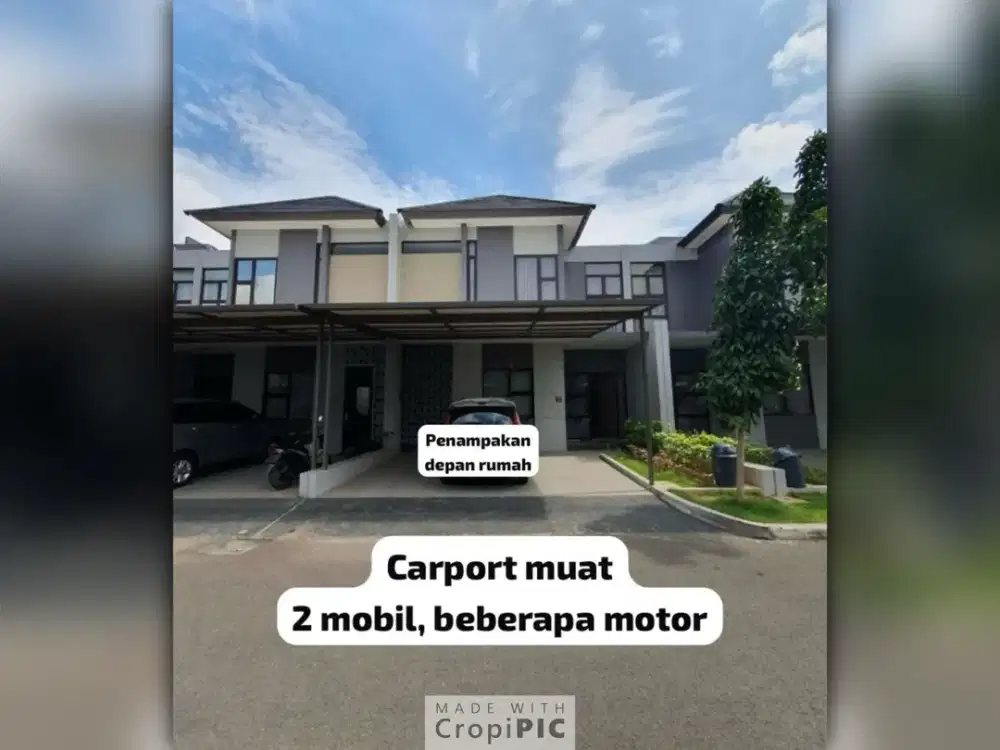 Dijual! Rumah Selatan Hadap di CherryVille Grand Wisata – 150 m² Bangunan, Siap Huni!