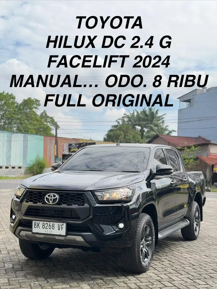 Odo. 8 Rb Toyota HIlux DC 2.4 G Facelift 4x4 Manual 2024