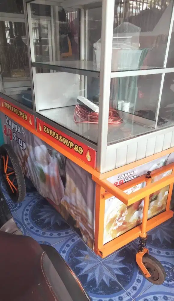 Jual Gerobak Aluminium Bekas