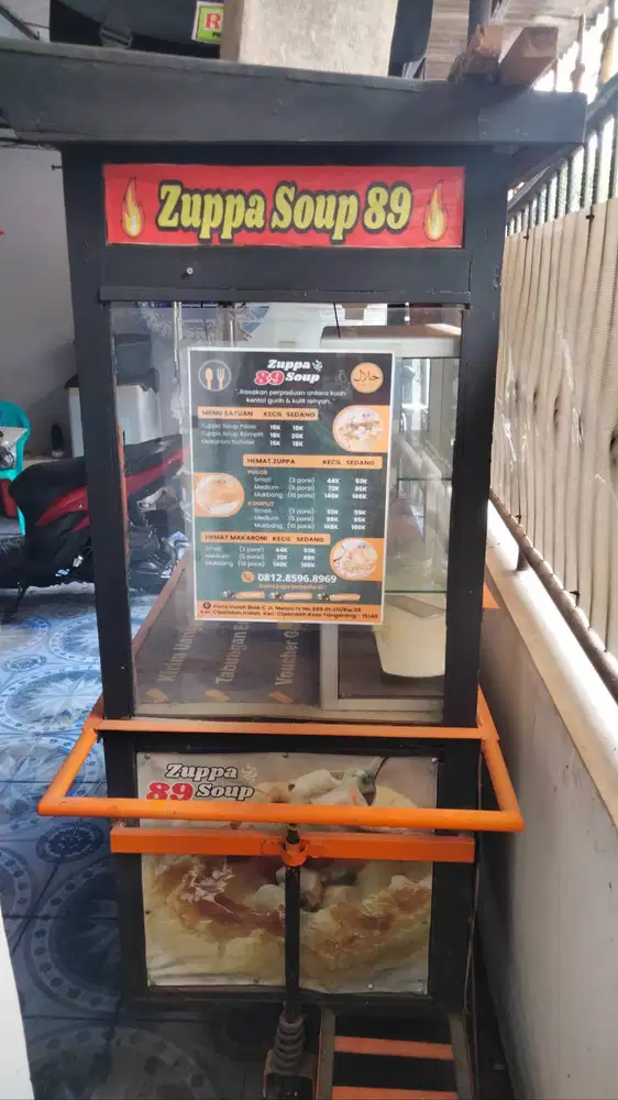 Jual Gerobak Kayu Bekas