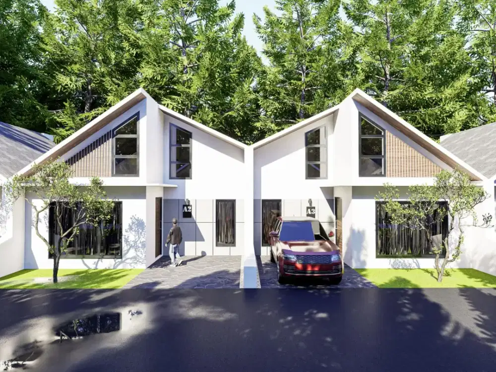 Rumah Minimalis Konsep Scandinavian Di Utara Prambanan Mulai 350 Juta