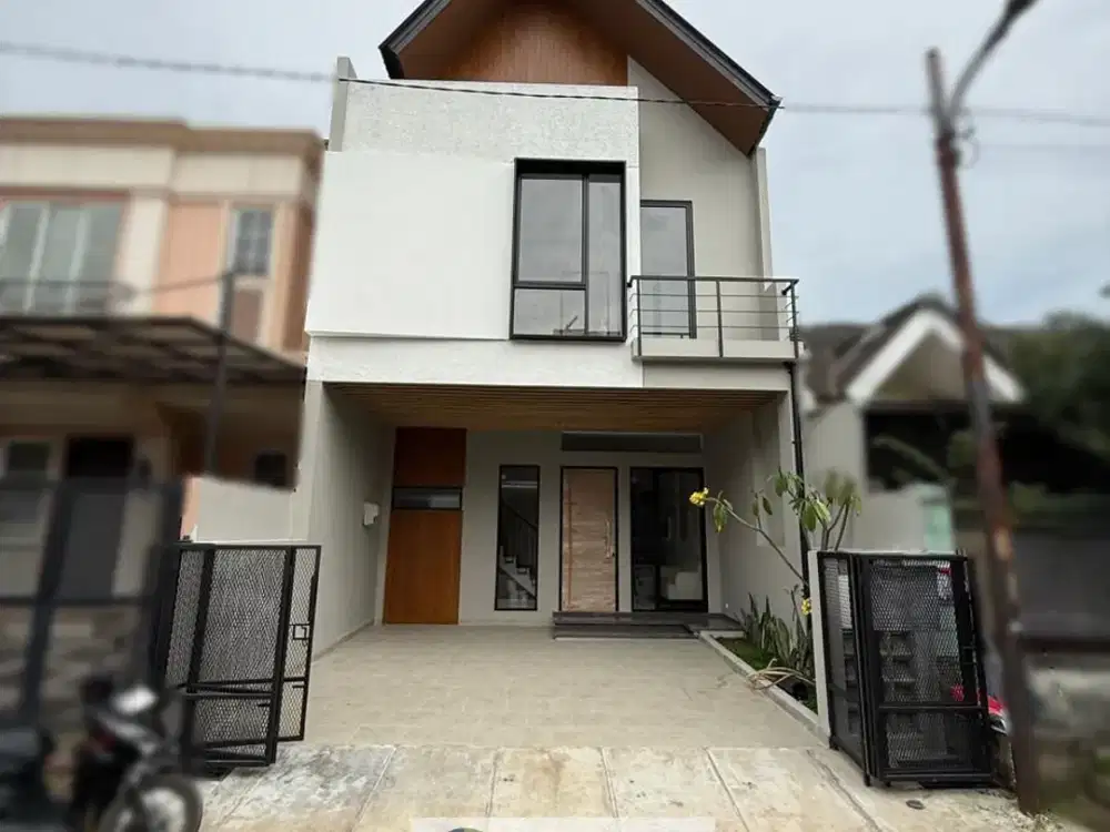 Jual Rumah Baru Japandi Nusa Loka 14.6 Bsd Tangerang Selatan NL251