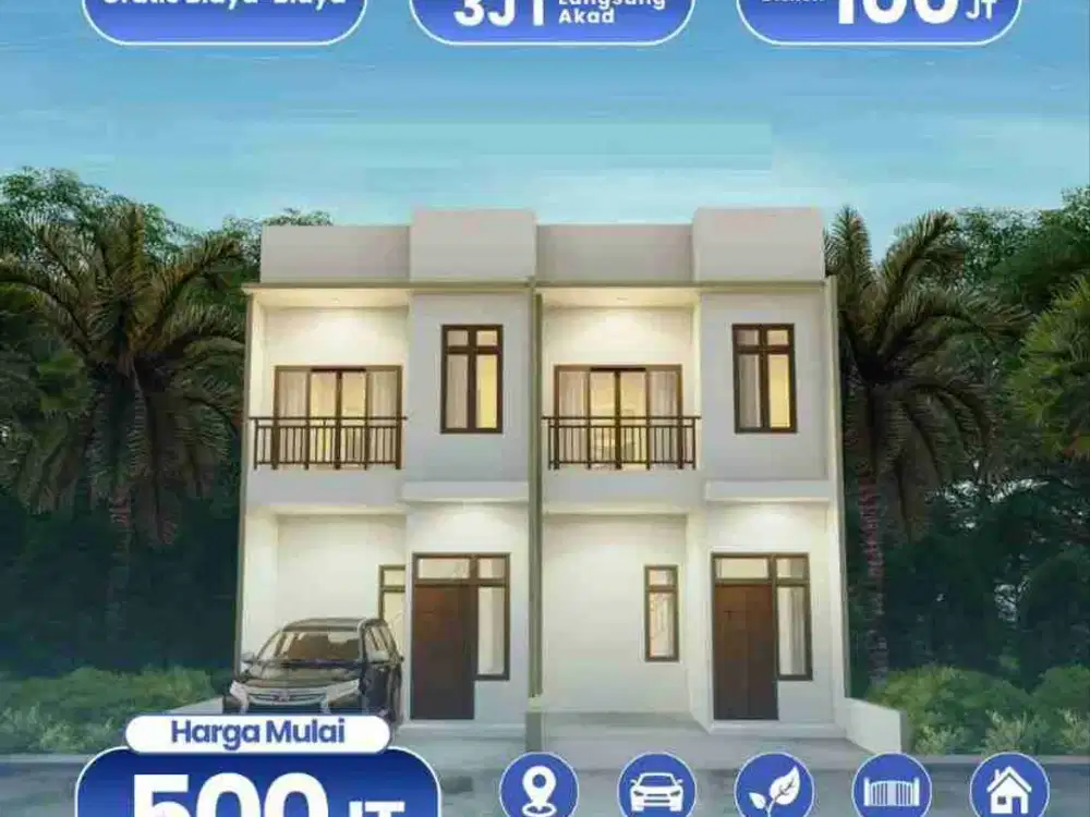 HOT Dijual Rumah Cluster Baru Bisa KPR Dekat Alun alun Kota Depok Cilodong Kota Depok FAI