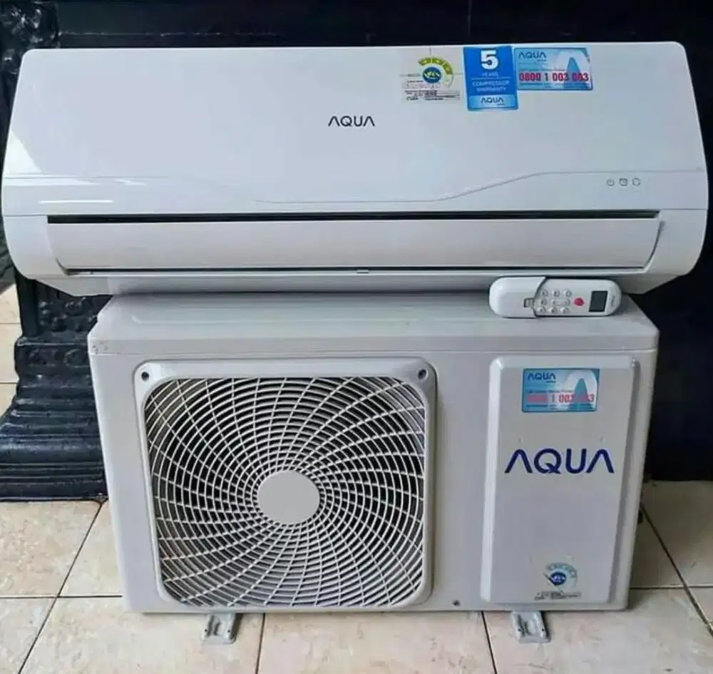 AC AQUA AQA-KCR9FQDL2 1PK + PASANG + MATERIAL DAN BERGARANSI RESMI