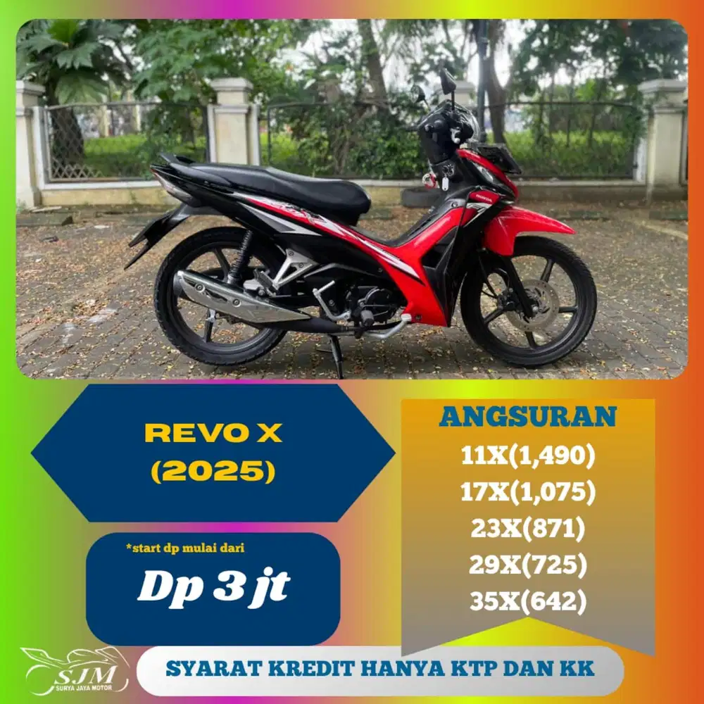 HONDA REVO X CW 2025 SIAP PAKAI