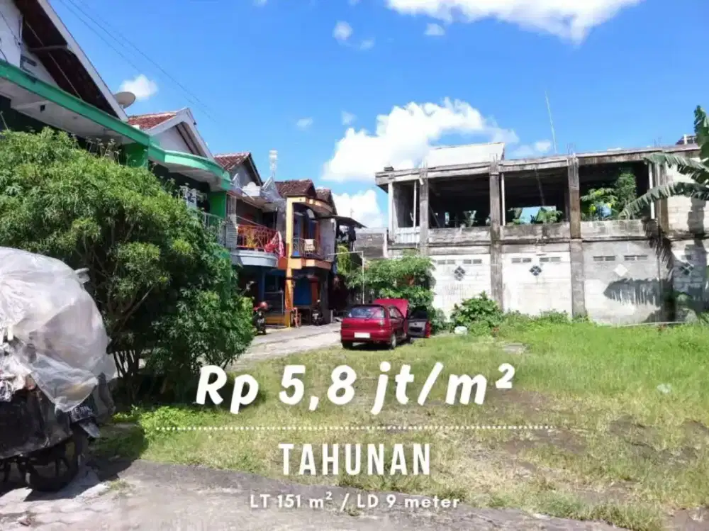 Dijual Tanah Strategis di Tahunan Umbulharjo Kota Yogyakarta