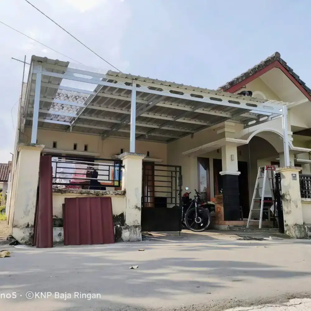 Kanopi baja ringan perumahan