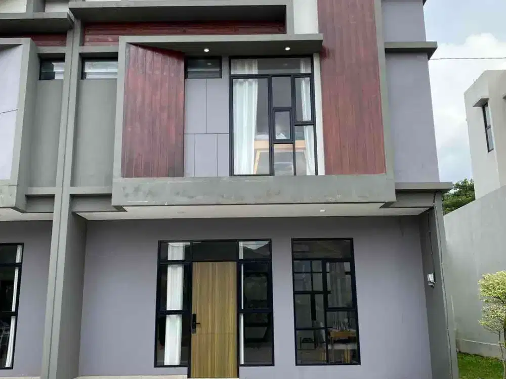 Rumah 2 lantai siap Huni 3kt 3km dekat st rawabuntu dan tol