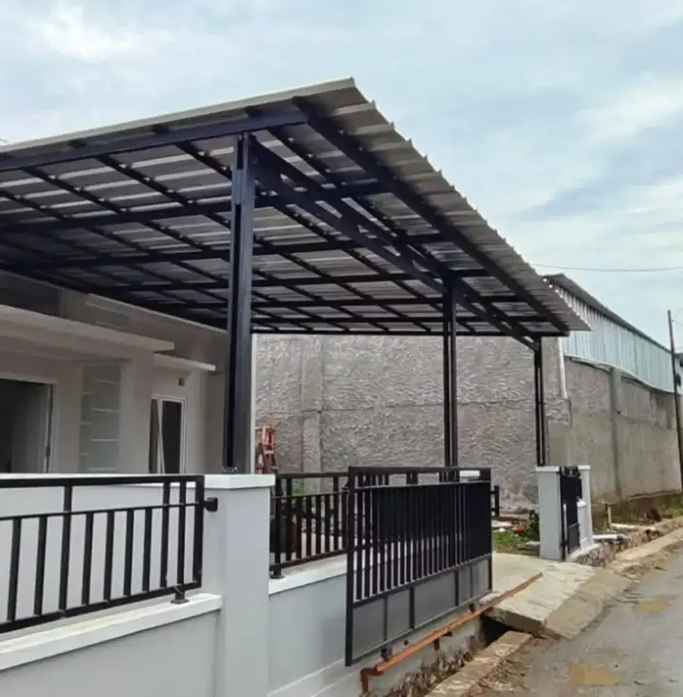 Pasang baja ringan atap spandek