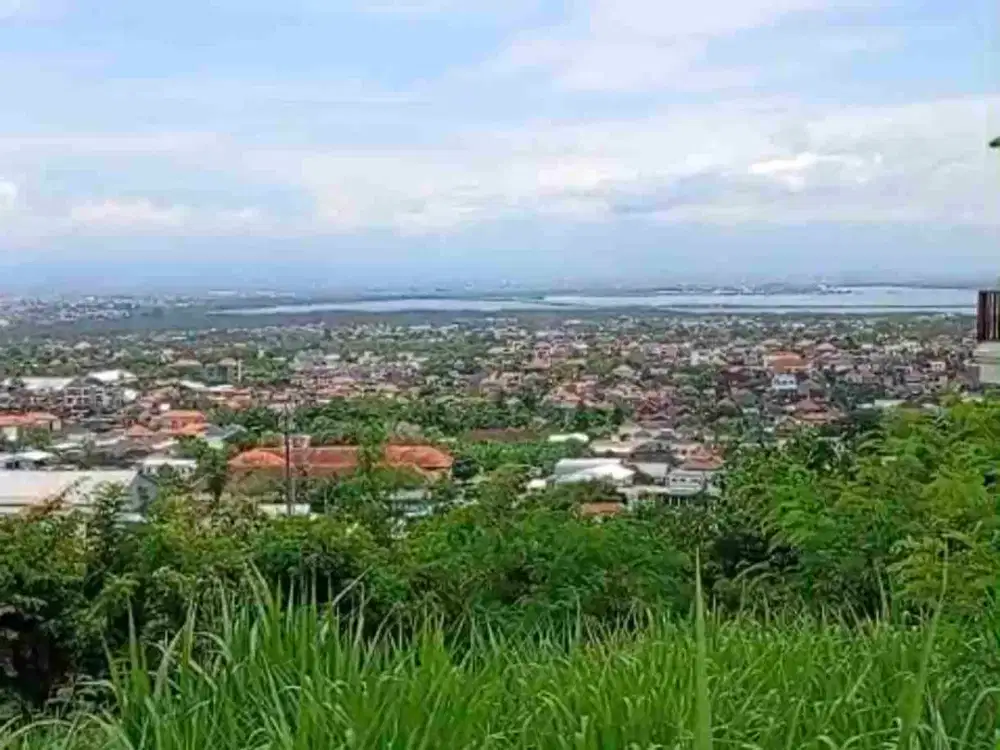 dijual tanah 4750 m² IDR 450 juta per are Ocean view di taman griya Jimbaran Kuta Selatan Badung Bali