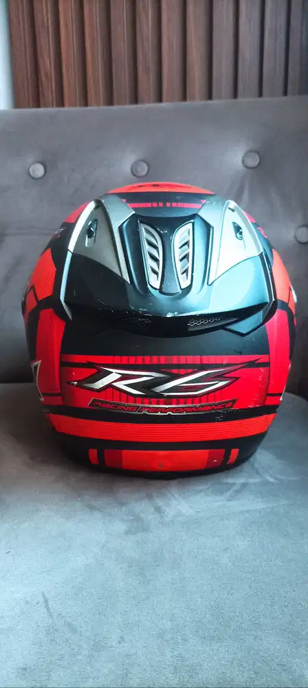 Helm NHK R6 cube airfit orange Uk L