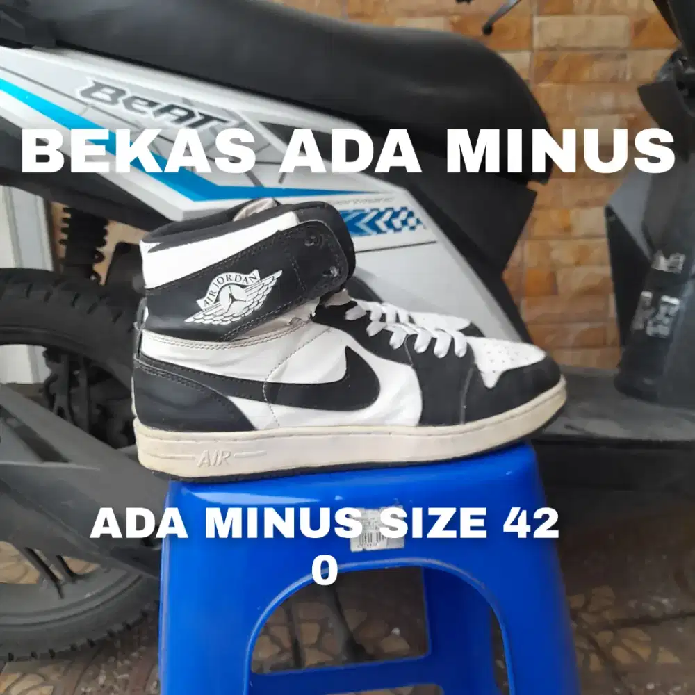 SZ 42 MOHON DI BACA DULU NIKE AJ 1