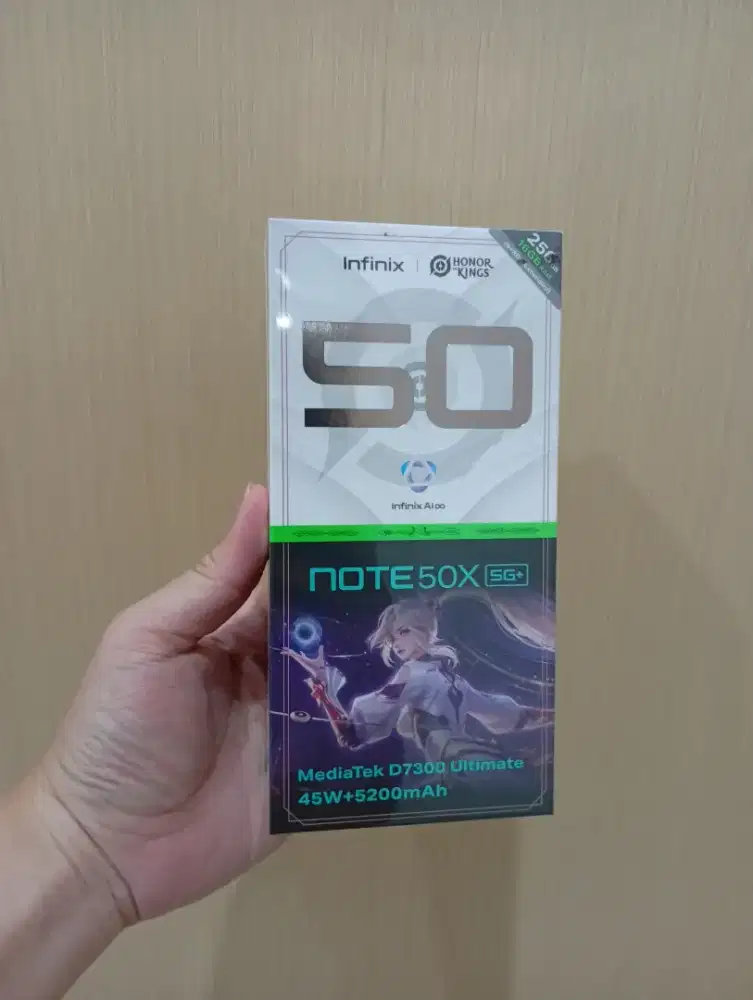(BARU) Infinix Note 50X 5G 8/256, SEGEL Garansi Resmi, Bisa COD