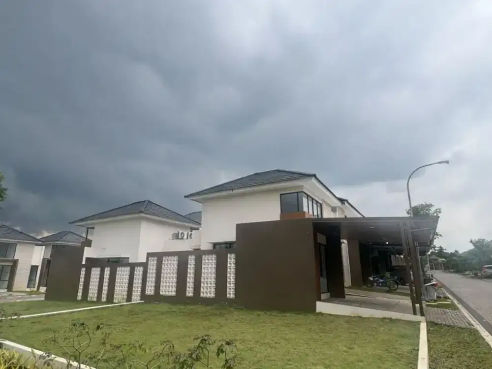 DISEWAKAN RUMAH HOOK SEMI FURNISHED CLUSTER BELLEFLEUR GCS