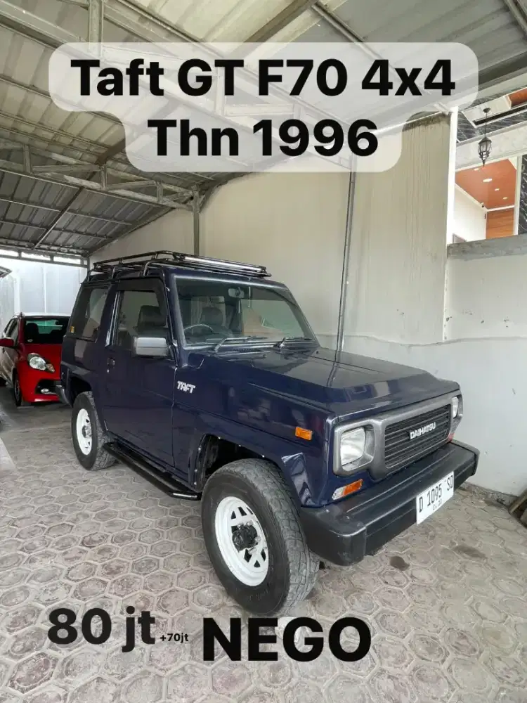 Daihatsu taft gt f70 diesel manual 4x4 solar thn 1996