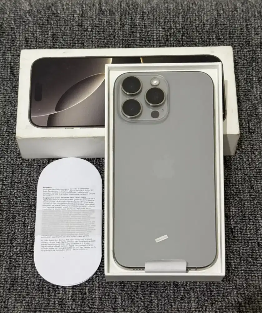 Iphone 16 promax 256Gb iBox on Garansi