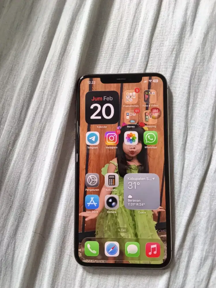 11 Pro Max Mulus Mewah Gold Langka