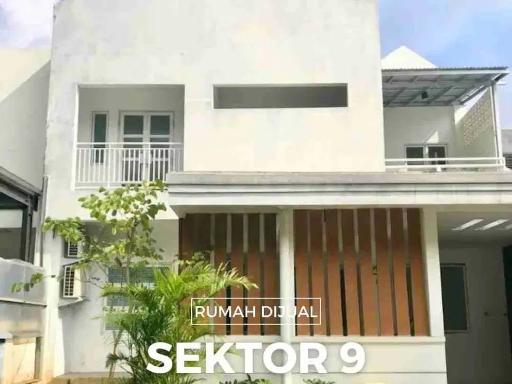 Rumah Siap Huni Sudah Renovasi Harga Murah di Bawah Pasaran di Permata Sektor 9 Bintaro Jaya