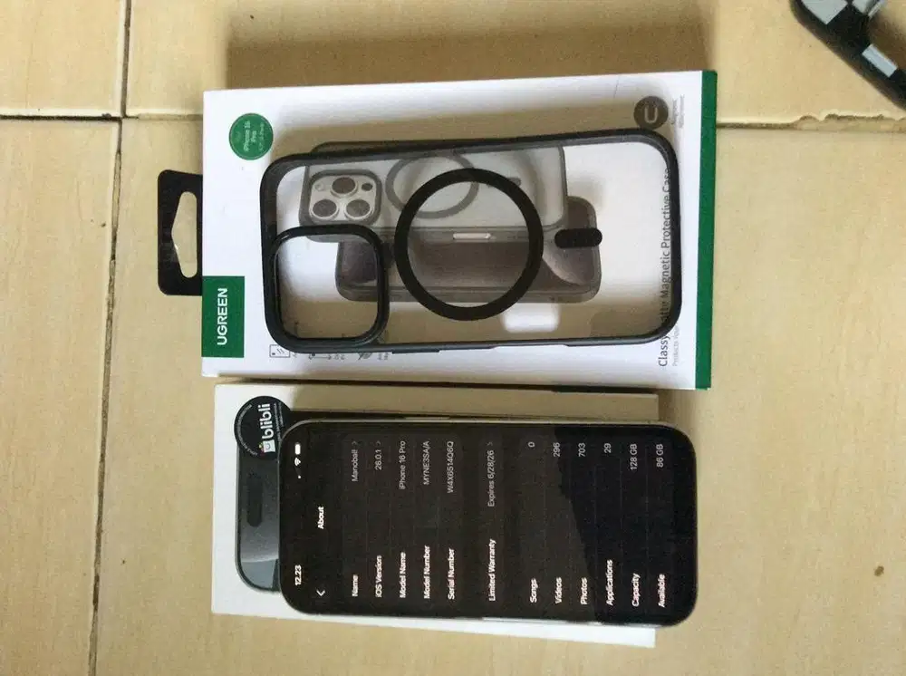 Iphone 16 pro 128gb garansi resmi