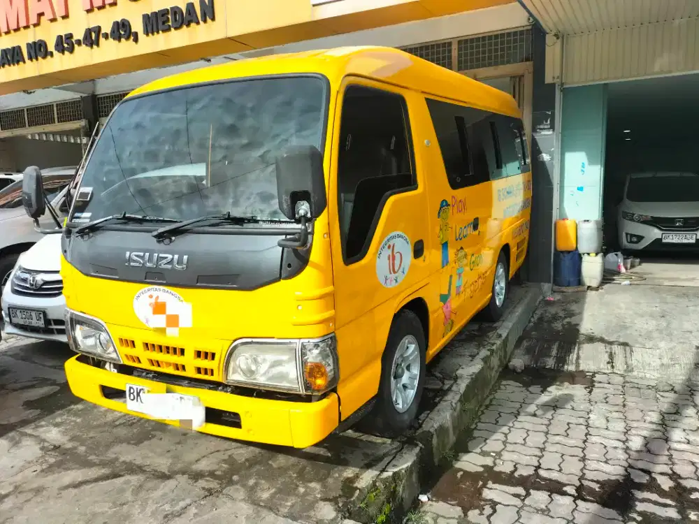 Odo 60rb ‼️Isuzu Elf Microbus 2015 bus sekolah Bus karyawan