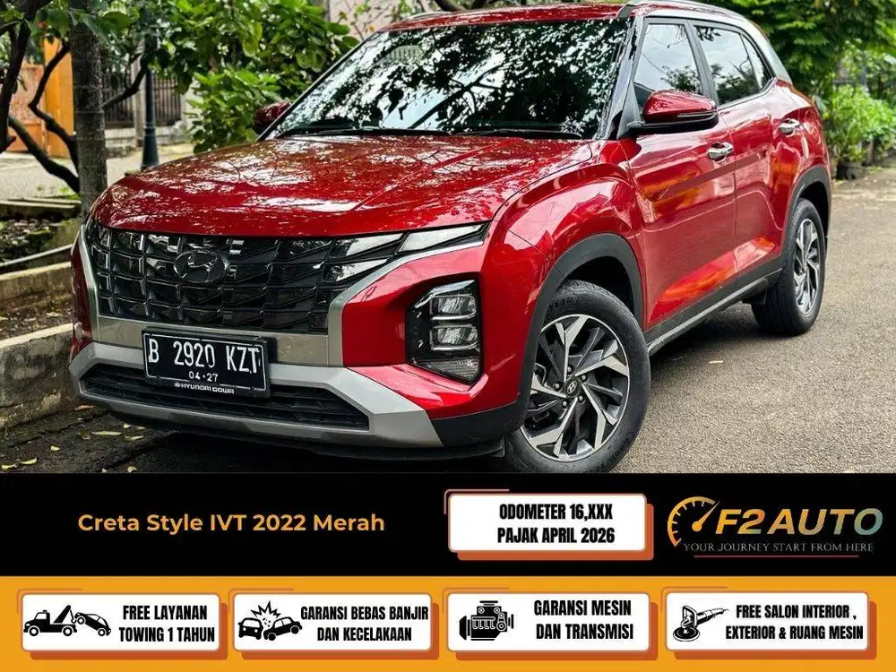 Hyundai Creta Prime IVT 2022 Merah