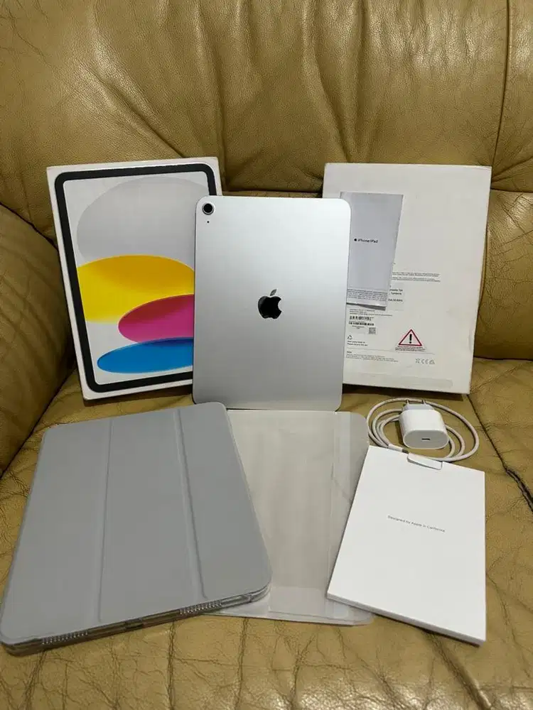 iPad A16 Gen 11 Silver 128GB Wifi Garansi iBox 13 Nov 2026 Second NEW
