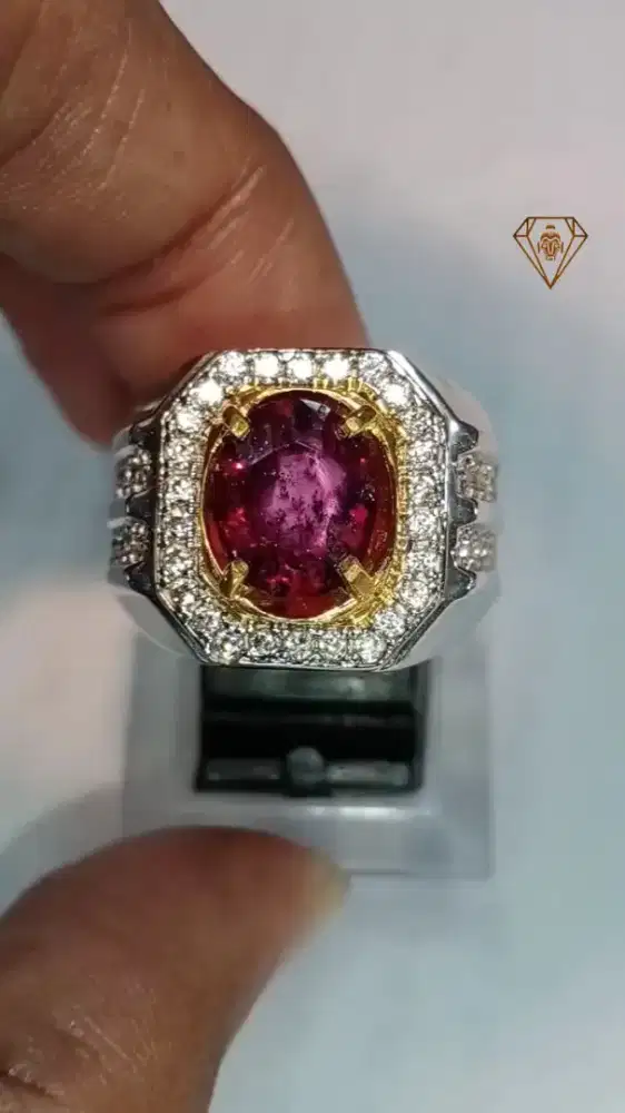 Cincin Permata Ruby