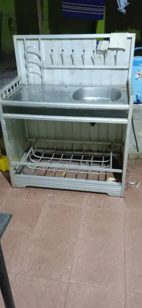 Dijual wastafel aluminum